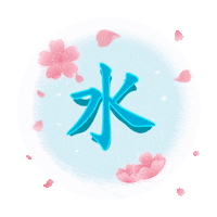 Water Skincare Sticker by Flavettes Malaysia