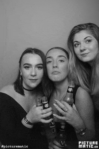 Black And White Photobooth GIF by picturematic