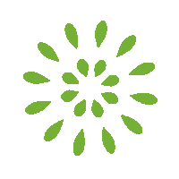 bibigo_uk logo green pretty korea Sticker