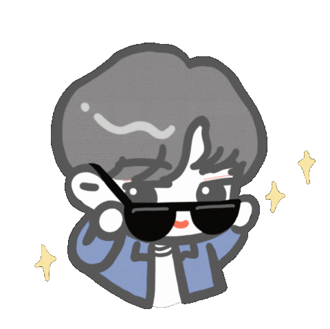 Sunglasses Lee Junho Sticker