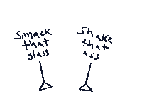 Cheers Night Sticker