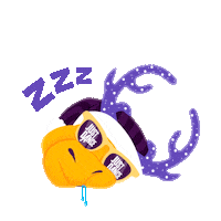 tired christmas Sticker by Just  Dance