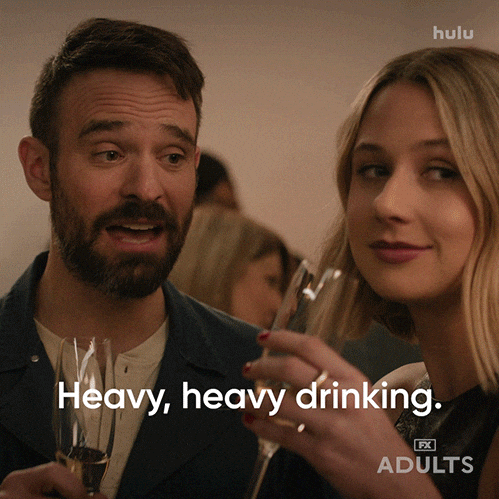 Drunk Nick Kroll GIF by Adults