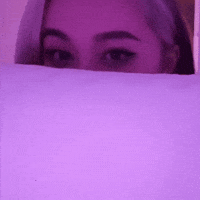 Staring Cute Girl GIF