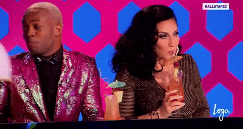 Episode 1 Drinking GIF by RuPaul's Drag Race
