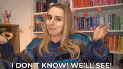 No Idea Idk GIF by HannahWitton