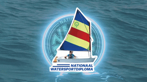 Surf Laser GIF by Nationaal Watersportdiploma