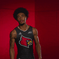 Track And Field Go Cards GIF by Louisville Cardinals