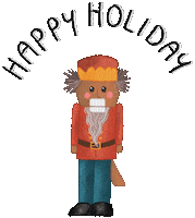 Happy Illustration Sticker