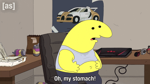 Food Poisoning Charlie GIF by Adult Swim