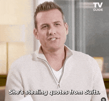 Harvey Specter Suits GIF by TV Guide