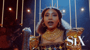 Queen Crown GIF by SIX on Broadway