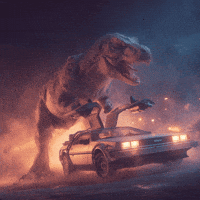 Back To The Future Dinosaur GIF