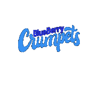 Blue Berry Sticker by Crumpets