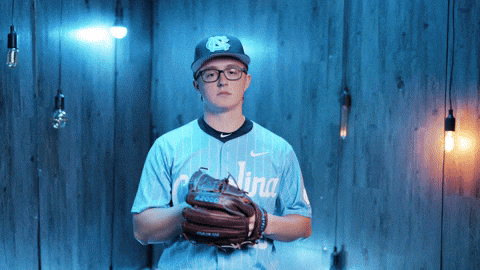 University Of North Carolina Baseball GIF by UNC Tar Heels
