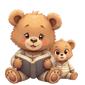 Cute Teddy Bears Sticker