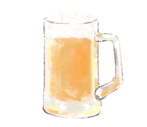 Beer Alcohol Sticker