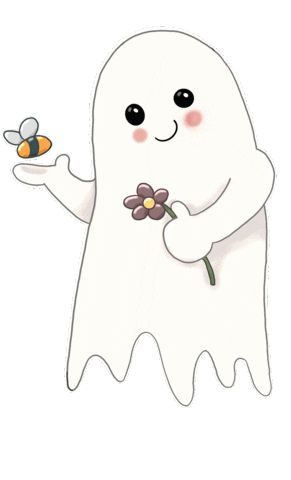 aweberdev halloween ghost aweberdev Sticker