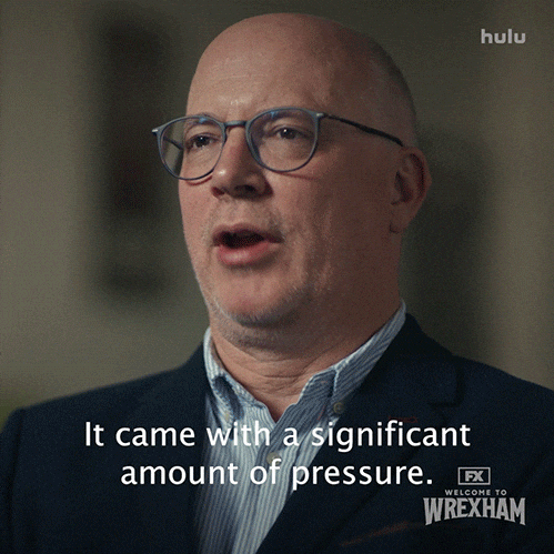 Stressed Ryan Reynolds GIF by Welcome to Wrexham