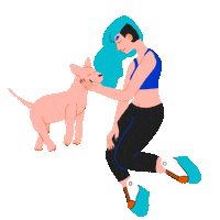 dog Sticker by Dartvis