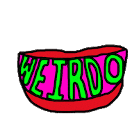 teeth smile Sticker by Sketchbrooke