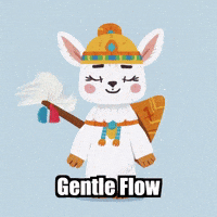 Wind Acceptance GIF by Llamaozi