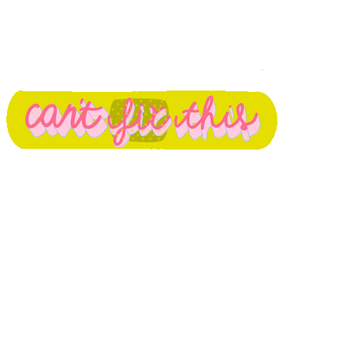 bandaids Sticker by AF ILLUSTRATIONS