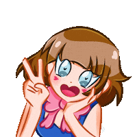 wan_illu love happy hello kawaii Sticker