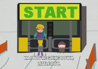 stan marsh skiing GIF by South Park 