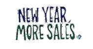New Years Fireworks Sticker by List Perfectly