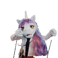 Dance Unicorn Sticker by sat1