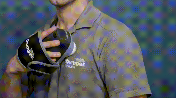 thumpermassager giphyupload back massage deep tissue massage thumper massager GIF