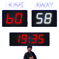 58 Away Sticker