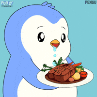 Hungry Penguin GIF by Pudgy Penguins