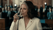 Drinking Water Hydrating GIF by Marvel Studios