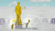 waving keanu reeves GIF by South Park 