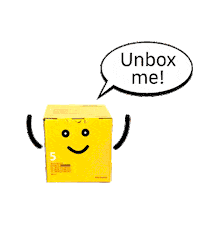 unboxing parcel Sticker by DHL Express