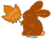 Thanks Giving Autumn Sticker