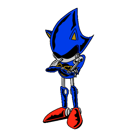Metal Sonic Sticker