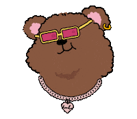 Teddy Bear Sticker by Big Beat Records