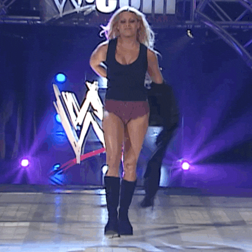 Lets Go Entrance GIF by Trish Stratus
