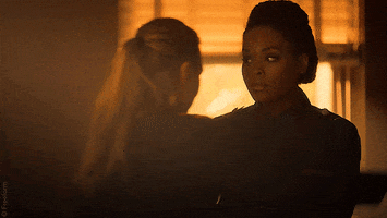 Demetria Mckinney Hug GIF by Motherland: Fort Salem