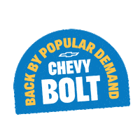 Electric Vehicle Bolt Sticker by Chevrolet