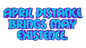 Happy April Sticker by OpticalArtInc.