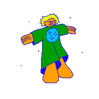 Spin Wizard Sticker by piggybankshoe