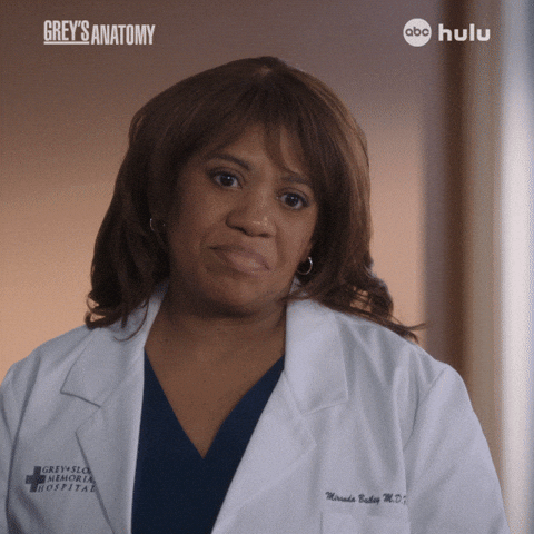 Greys Anatomy Agree GIF by ABC Network