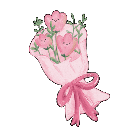 Sofiacyym giphyupload illustration pink flowers Sticker