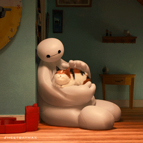 cat friends GIF