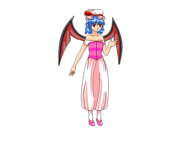 Seikatsu_Media_Center giphyupload touhou touhou project remilia scarlet Sticker