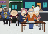 wheelchair old people GIF by South Park 